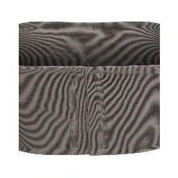 Gray Viscose Sleeveles T-Shirt