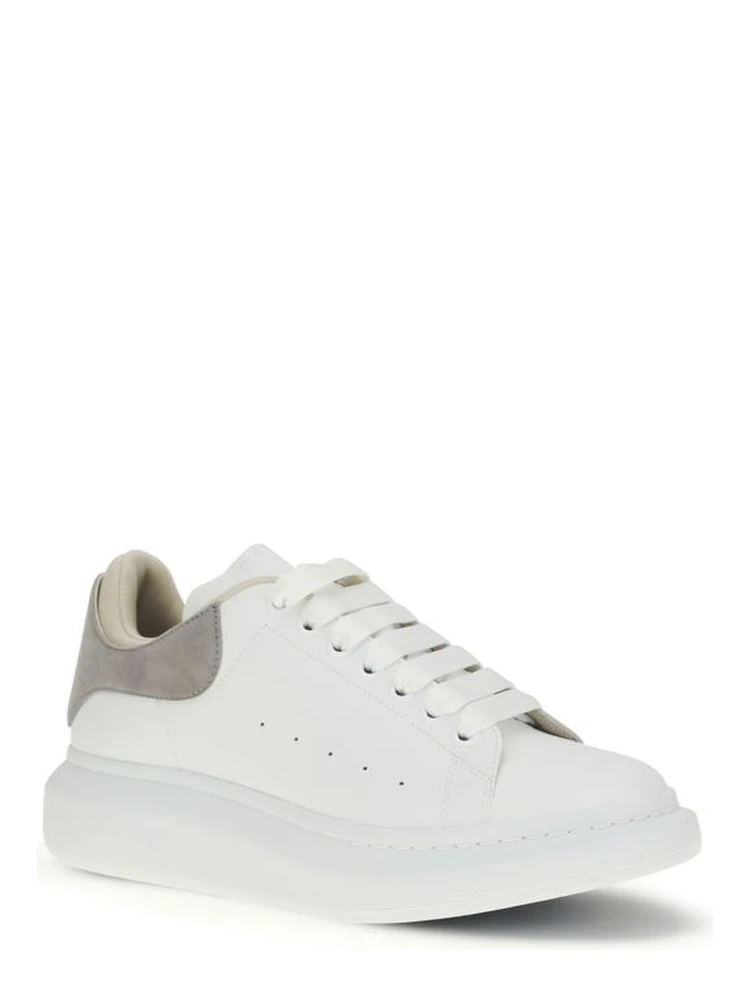 White Calf Leather Bos Taurus Chunky Sneakers alternative