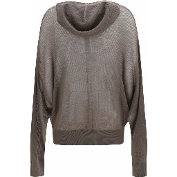 Gray Cashmere Hoodie