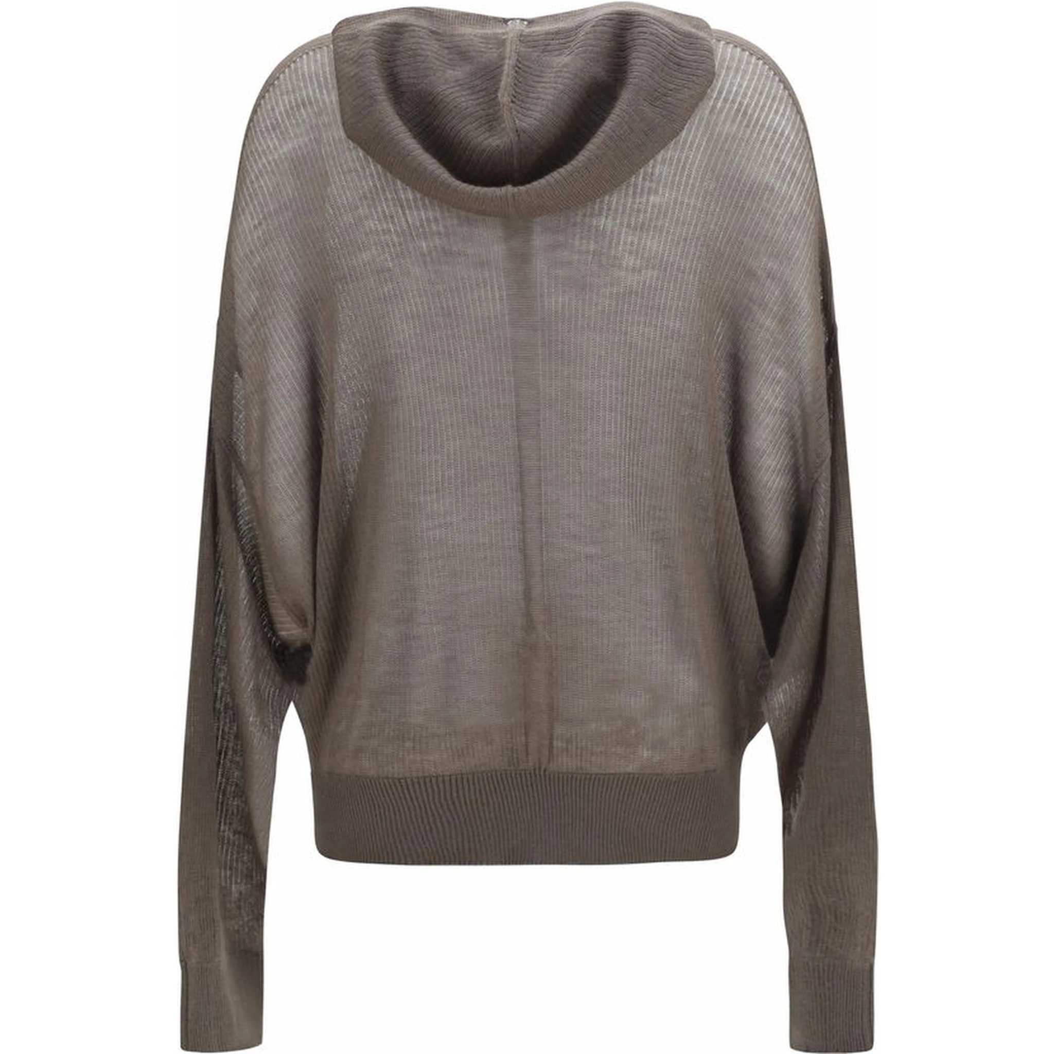 Gray Cashmere Hoodie
