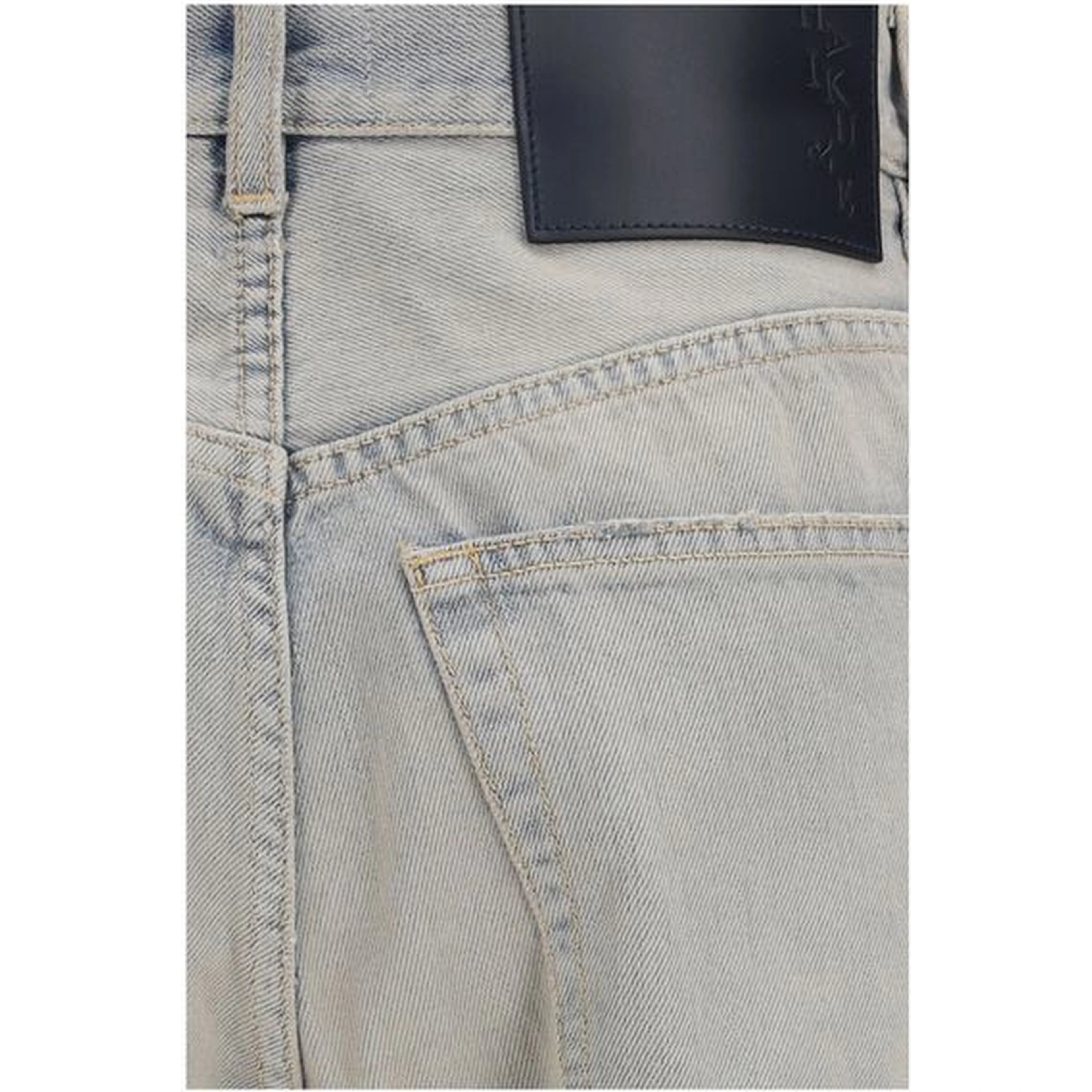 Blue Cotton Relaxed Fit Jeans