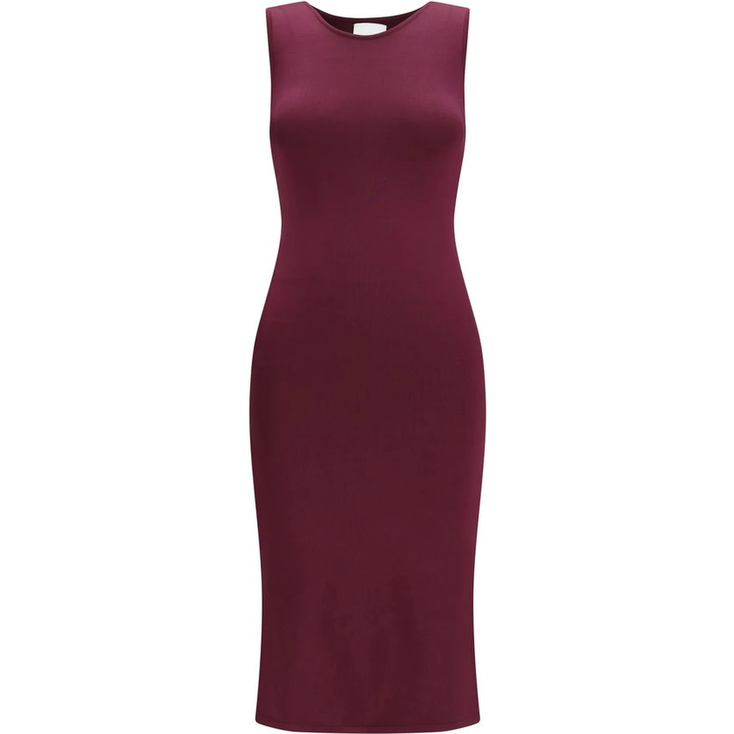 Purple Silk Long Dress