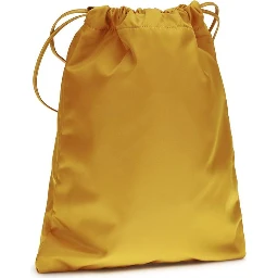 Orange Recycled Polyamide Clutch Bag