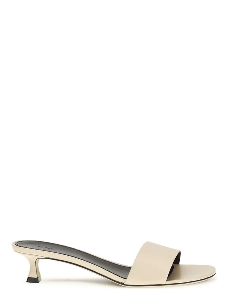 Beige Lamb Ovis Aries Aries Stiletto Heel Sandals