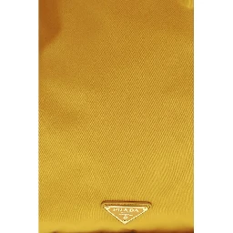 Orange Recycled Polyamide Clutch Bag