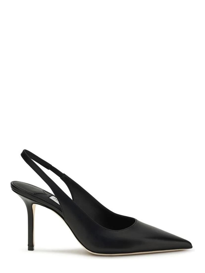 Black Calf Leather Bos Taurus Platform Pumps