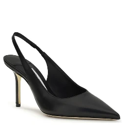 Black Calf Leather Bos Taurus Platform Pumps