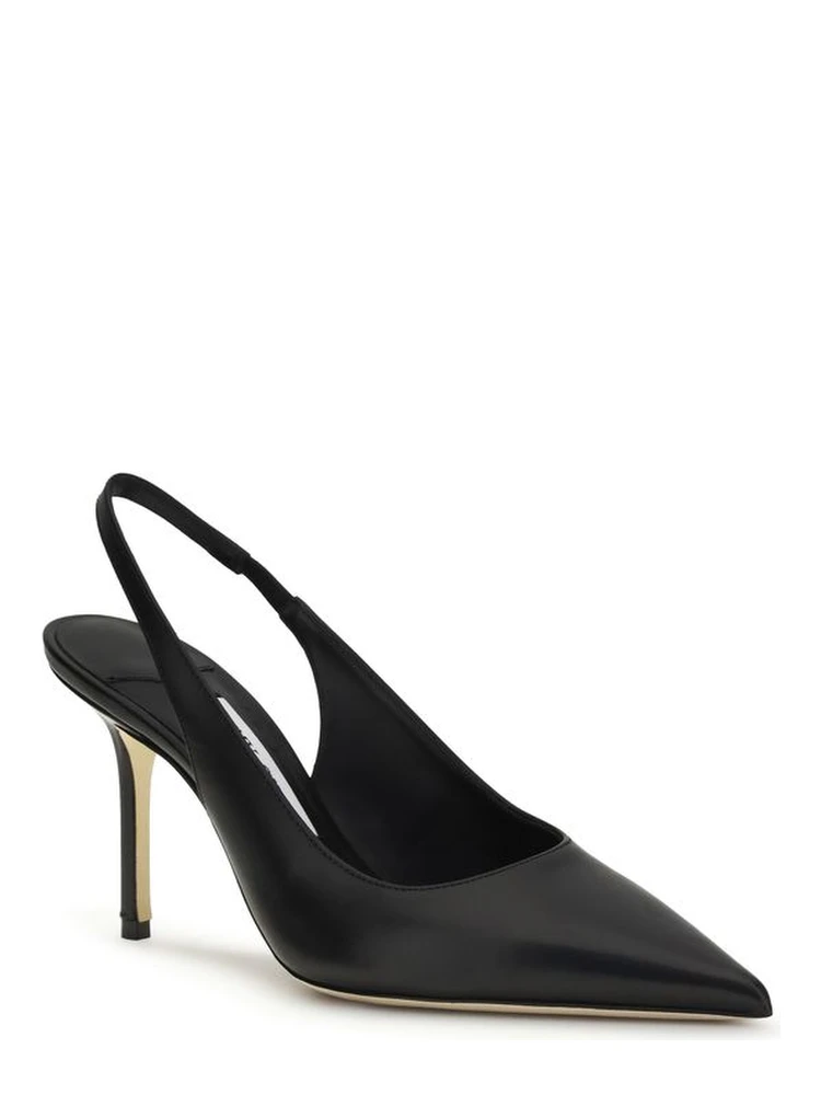 Black Calf Leather Bos Taurus Platform Pumps alternative
