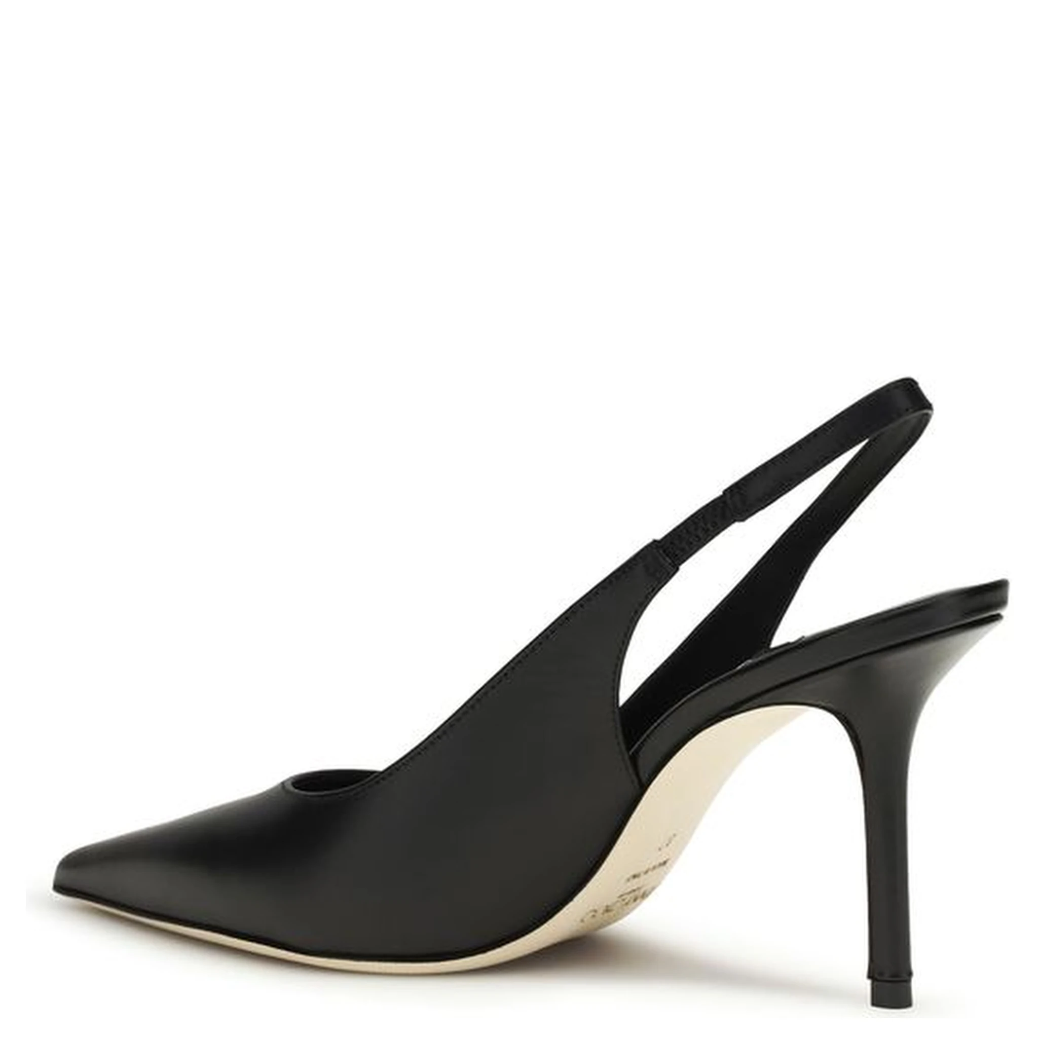 Black Calf Leather Bos Taurus Platform Pumps