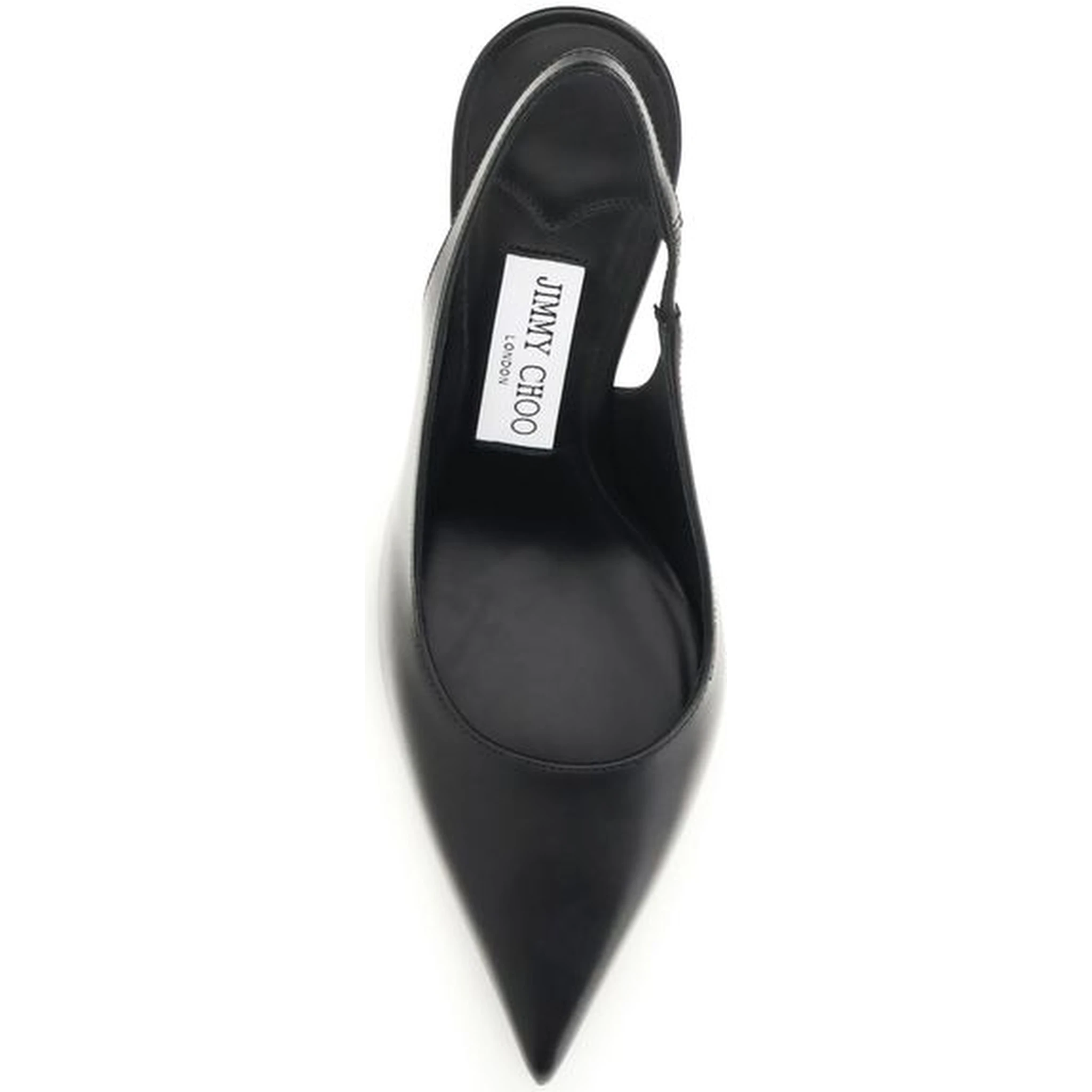 Black Calf Leather Bos Taurus Platform Pumps