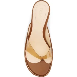 Brown Calf Leather Bos Taurus Stiletto Heel Sandals