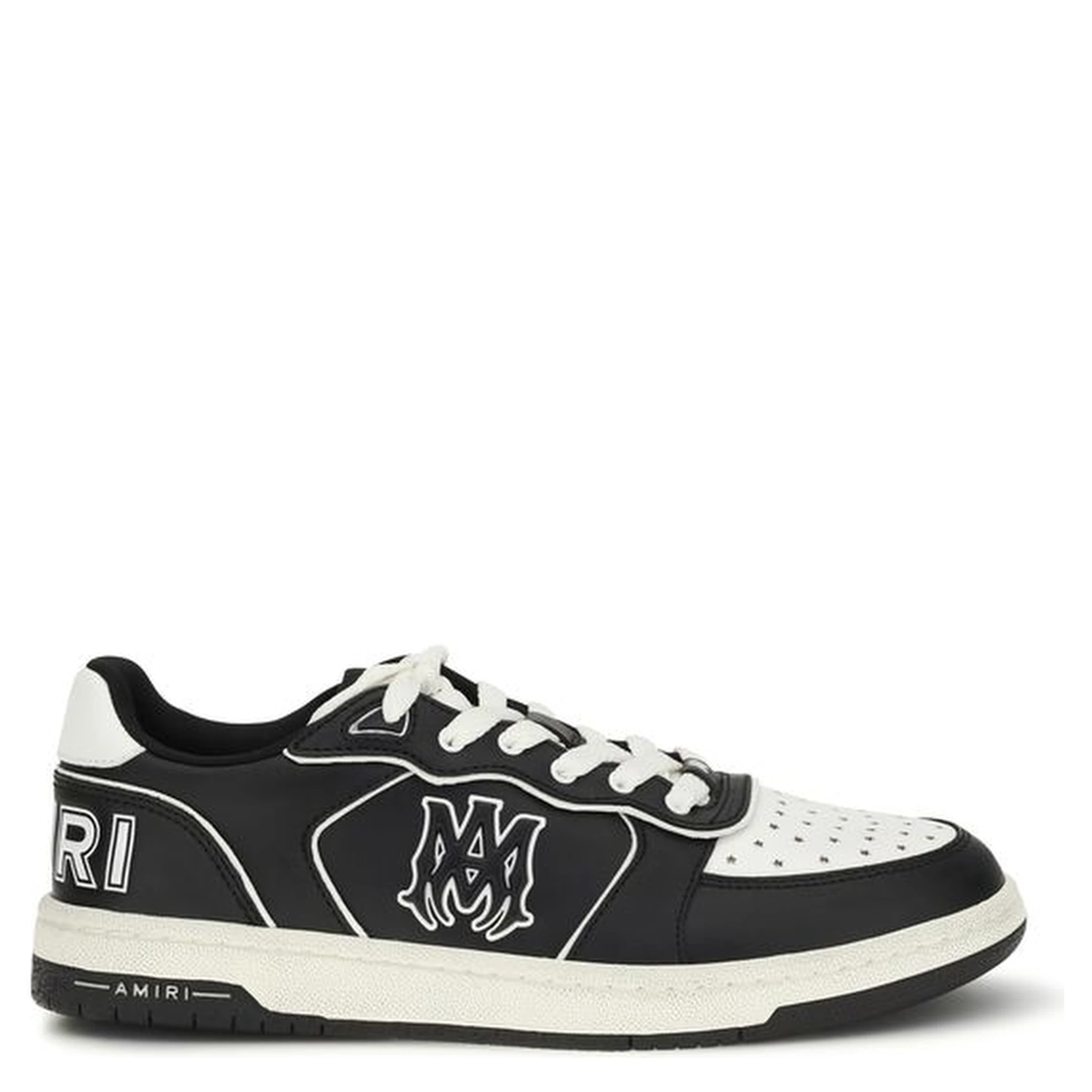 Black Calf Leather Bos Taurus Low Top Sneakers