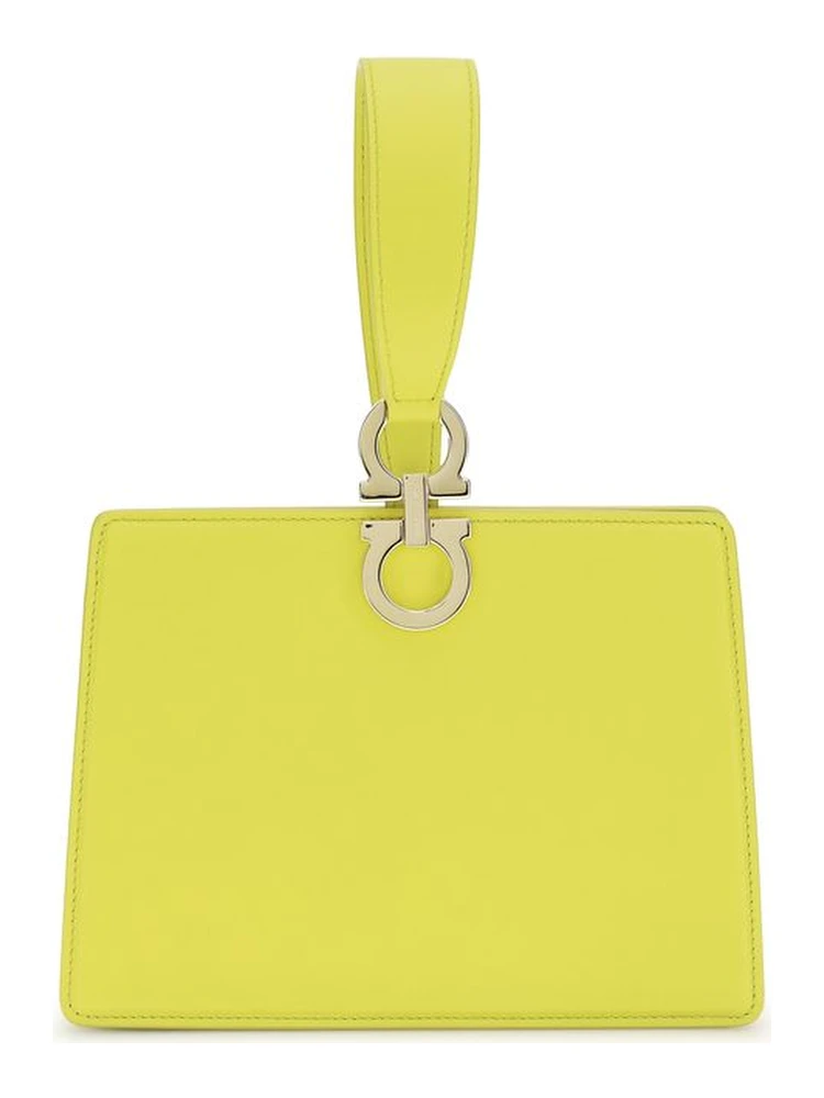 Bicolor Calf Leather Bos Taurus Clutch Bag