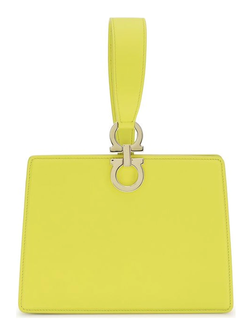 Bicolor Calf Leather Bos Taurus Clutch Bag