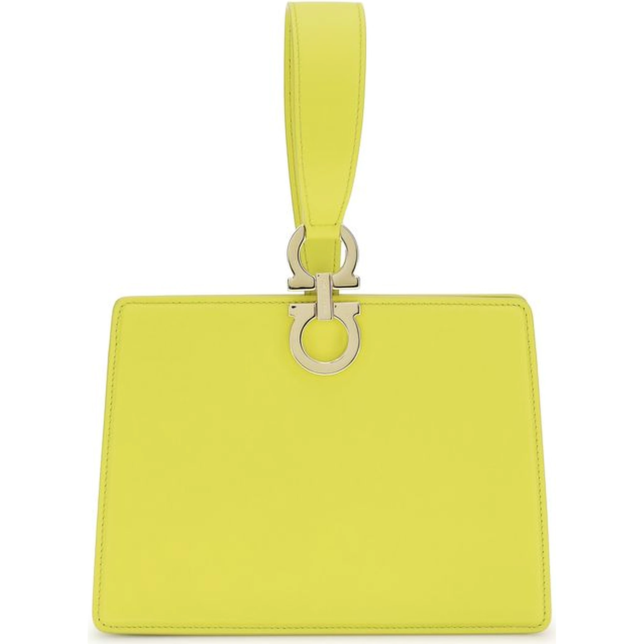 Bicolor Calf Leather Bos Taurus Clutch Bag