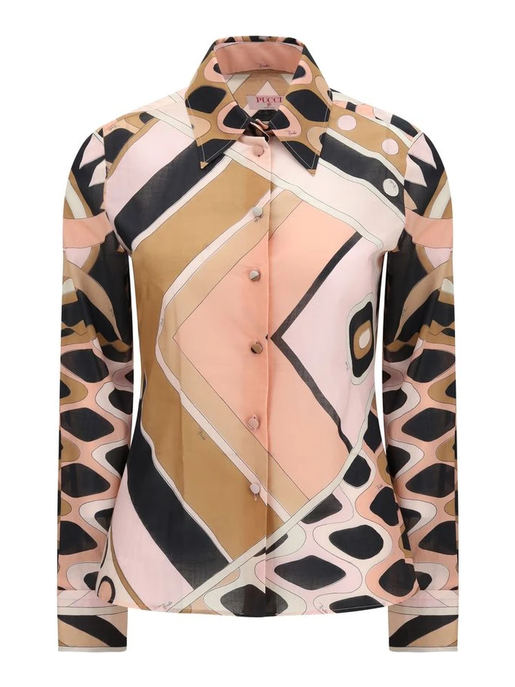 Multicolor Cotton Pattern Shirt