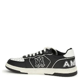 Black Calf Leather Bos Taurus Low Top Sneakers