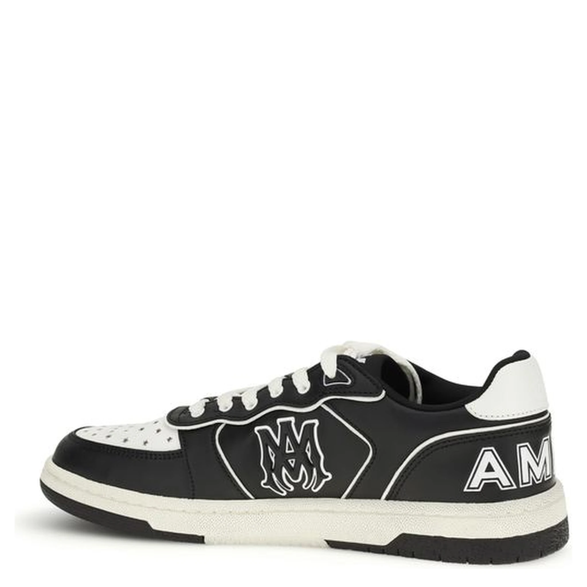 Black Calf Leather Bos Taurus Low Top Sneakers