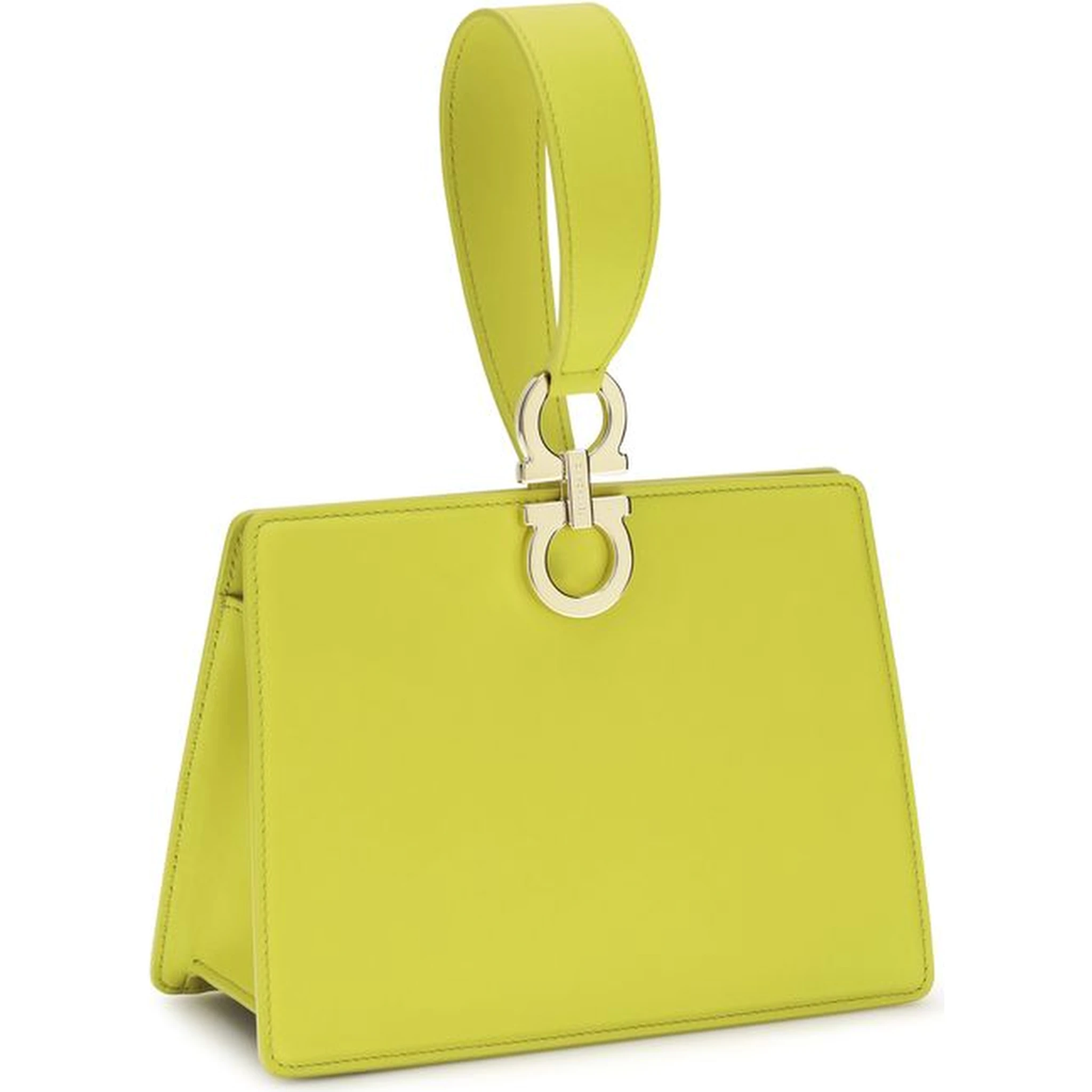 Bicolor Calf Leather Bos Taurus Clutch Bag