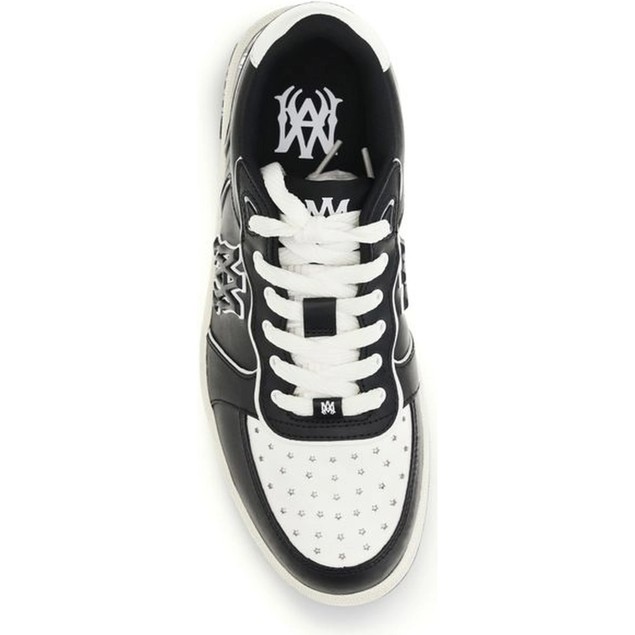 Black Calf Leather Bos Taurus Low Top Sneakers