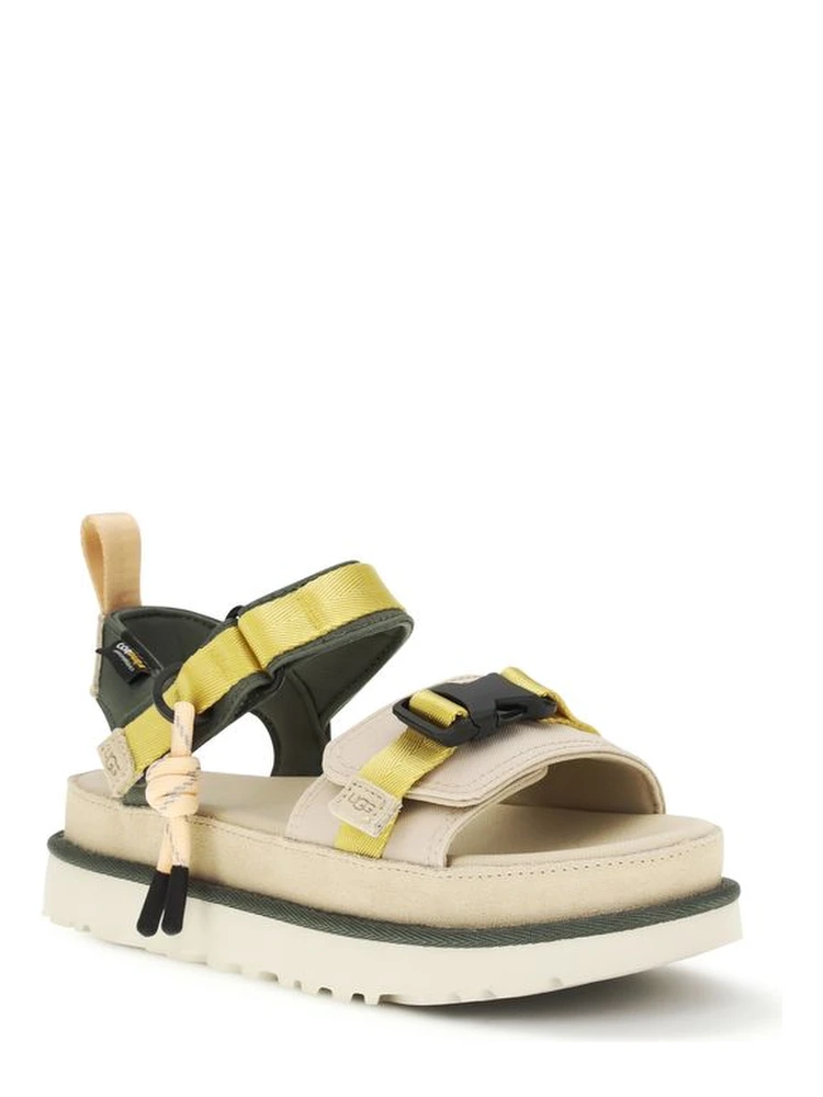 Beige Other Fibres Flat Sandals alternative