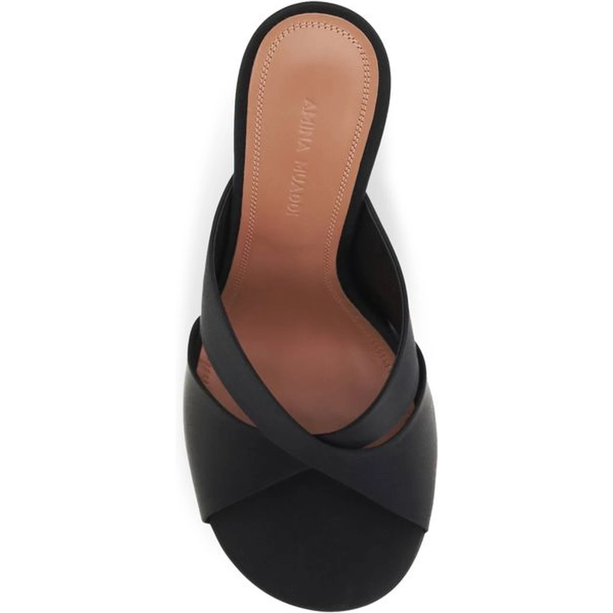 Black Silk Sandals