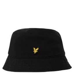 Black Cotton Bucket Hat