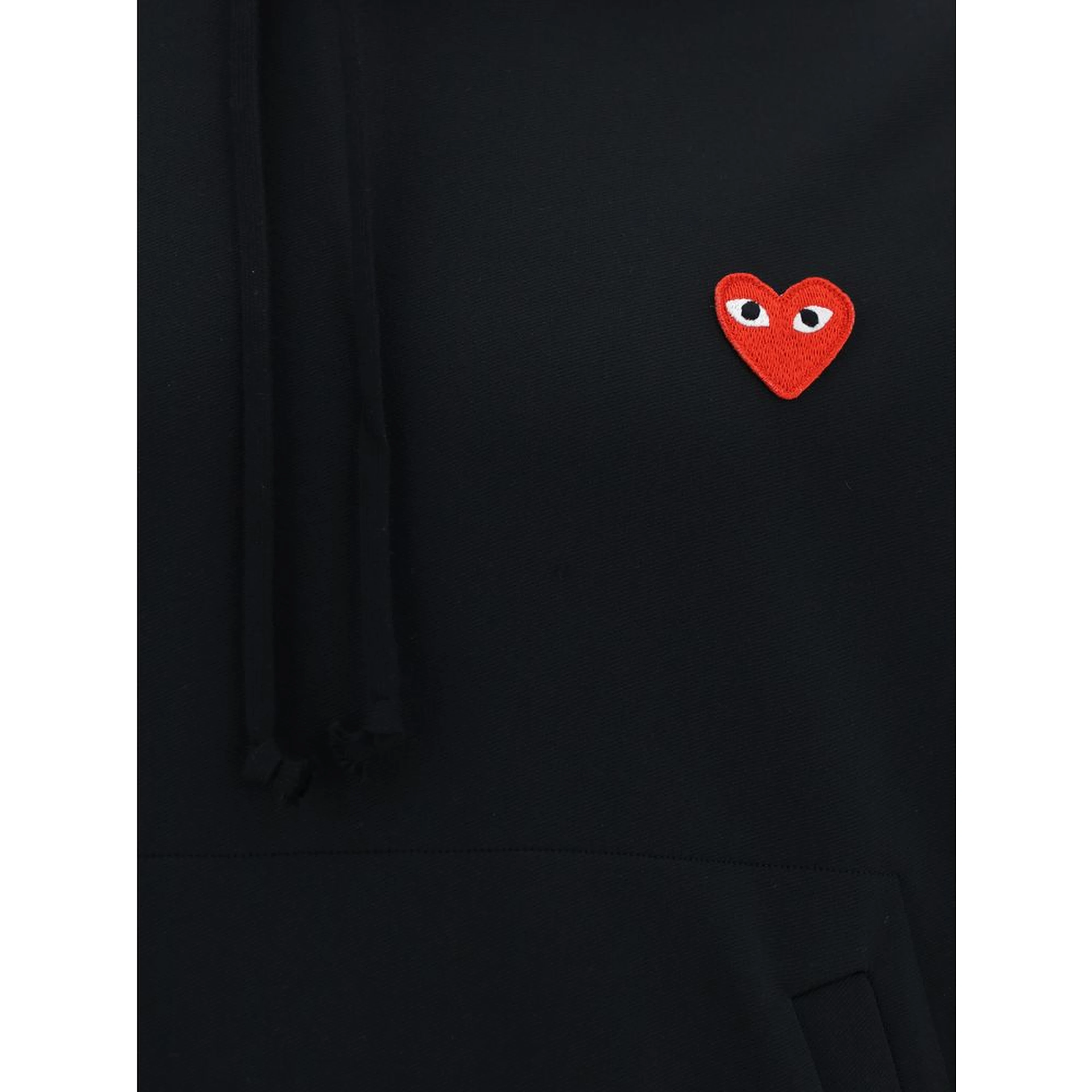 Black Polyester Sweatshirt