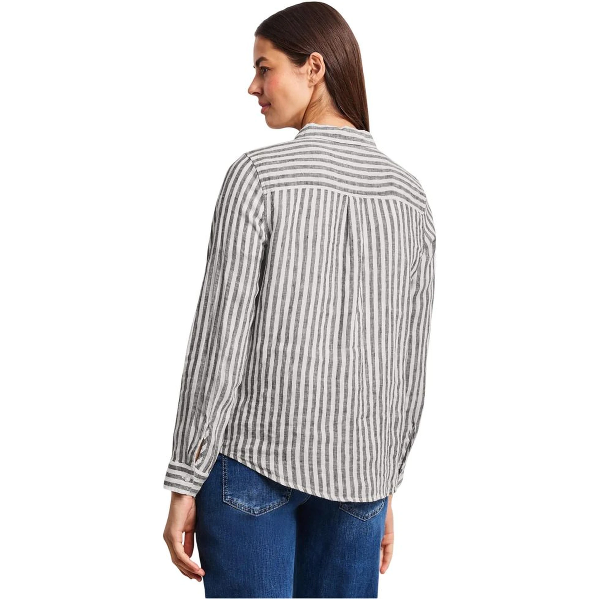 Brown Linen Blouse