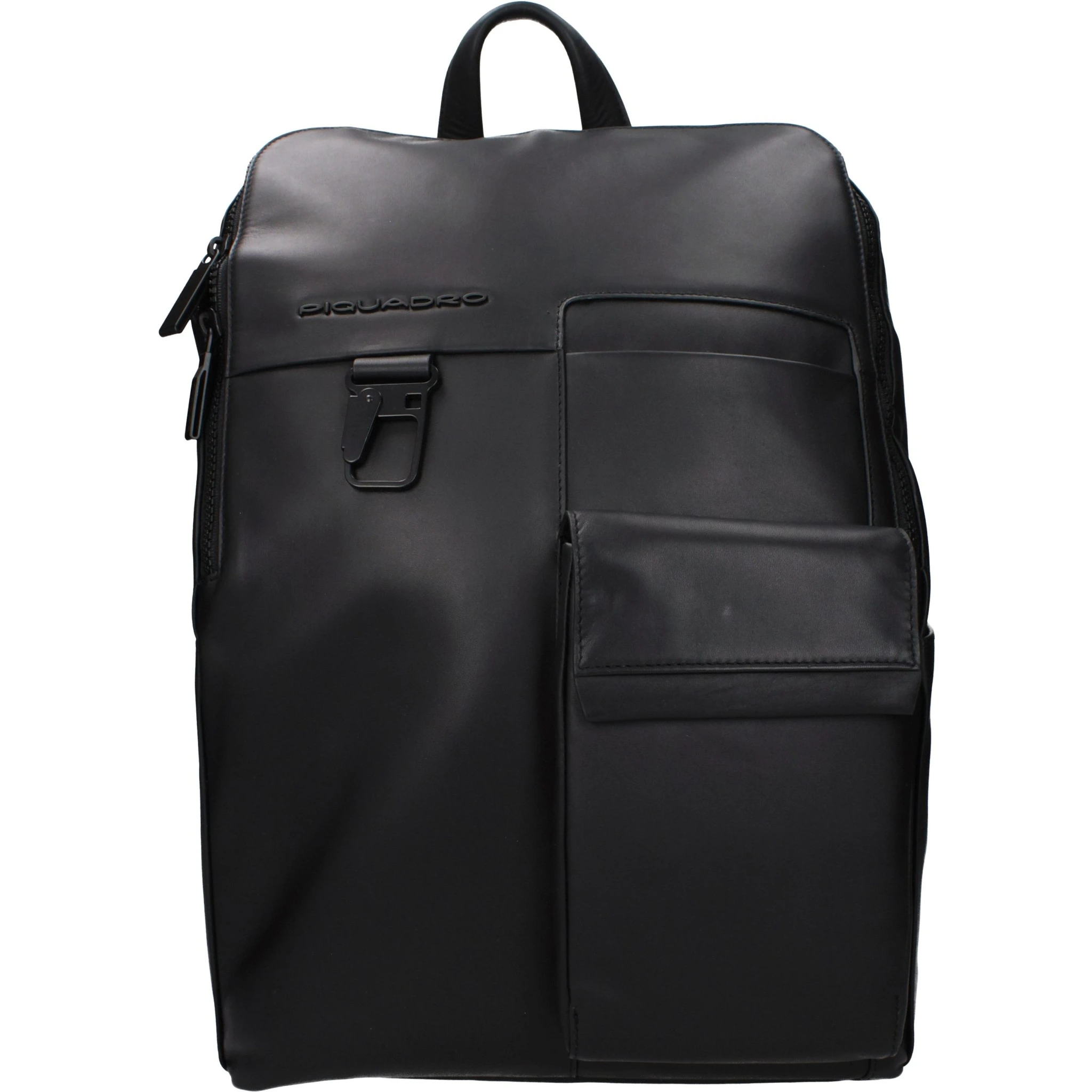 Black Leather Backpack