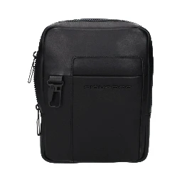 Black Leather Crossbody Bag