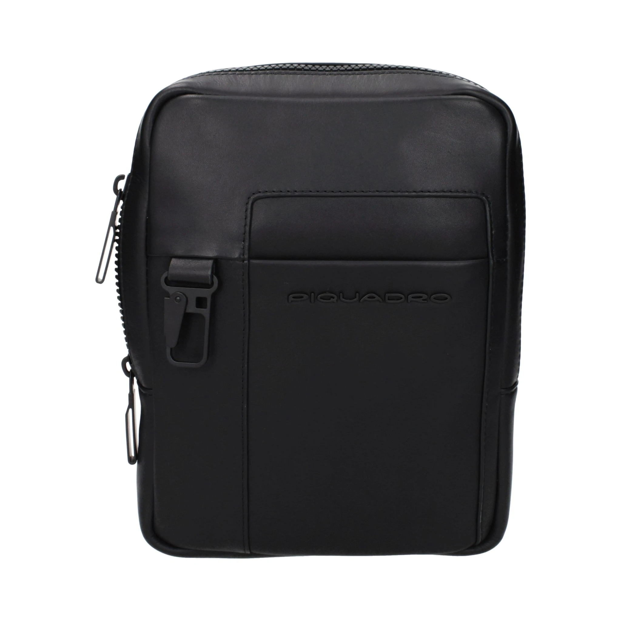 Black Leather Crossbody Bag