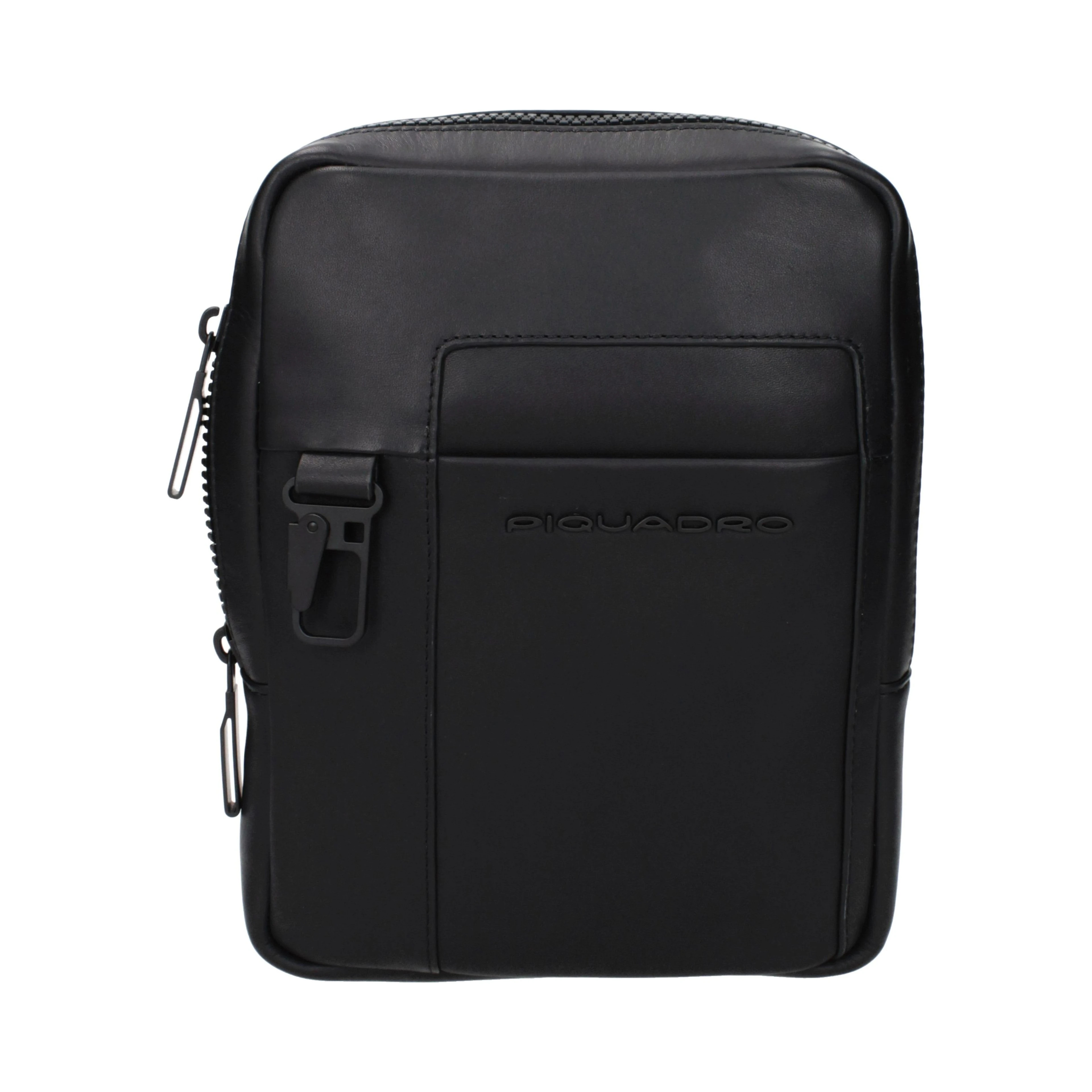 Black Leather Crossbody Bag