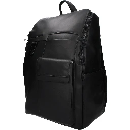 Black Leather Backpack