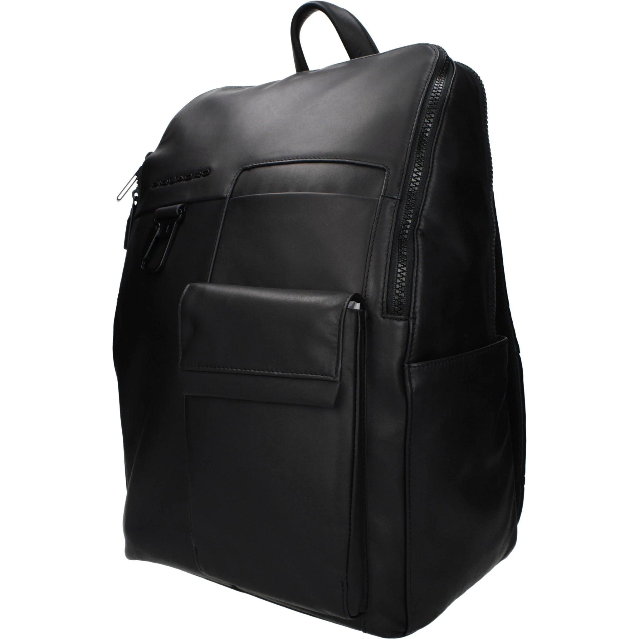 Black Leather Backpack