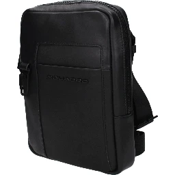 Black Leather Crossbody Bag