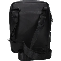 Black Leather Crossbody Bag