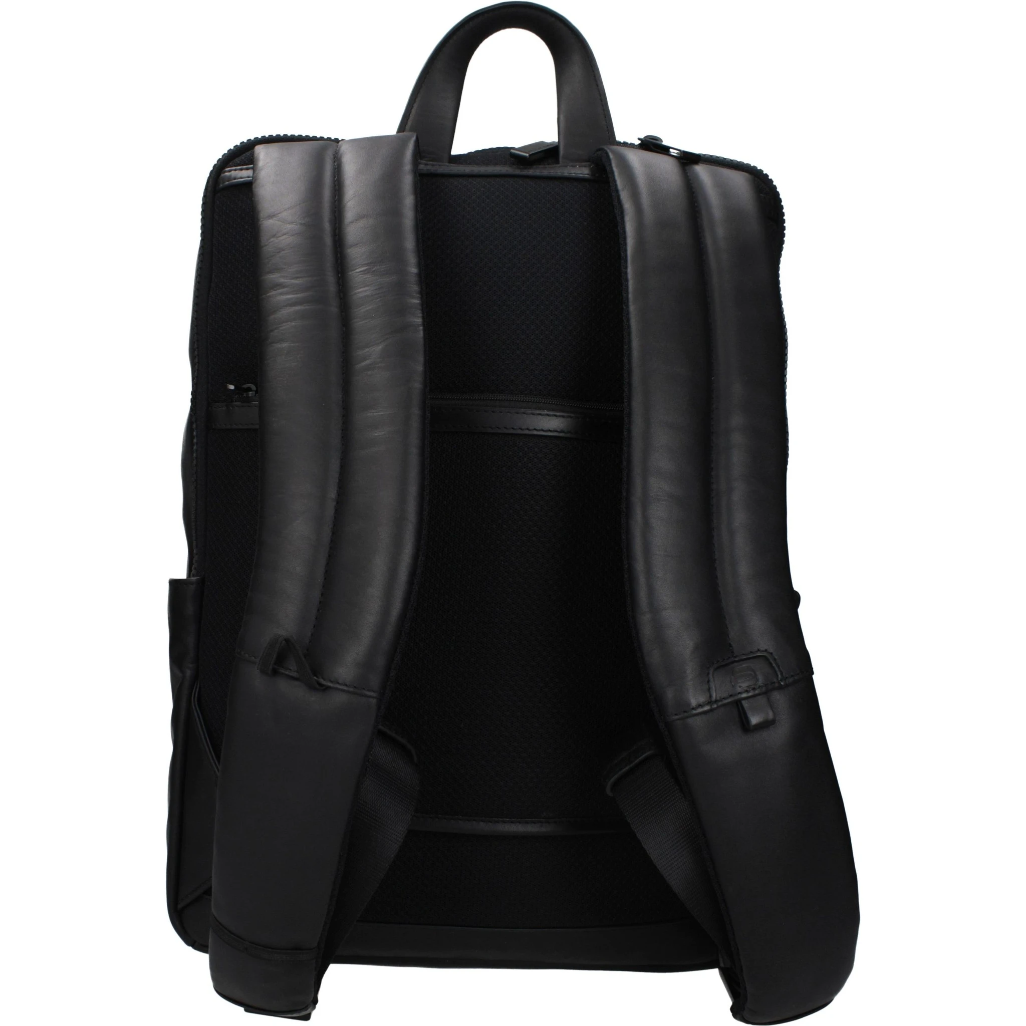 Black Leather Backpack