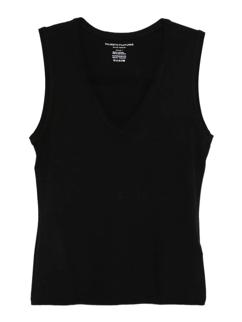 Majestic Filatures T-shirts and Polos Black