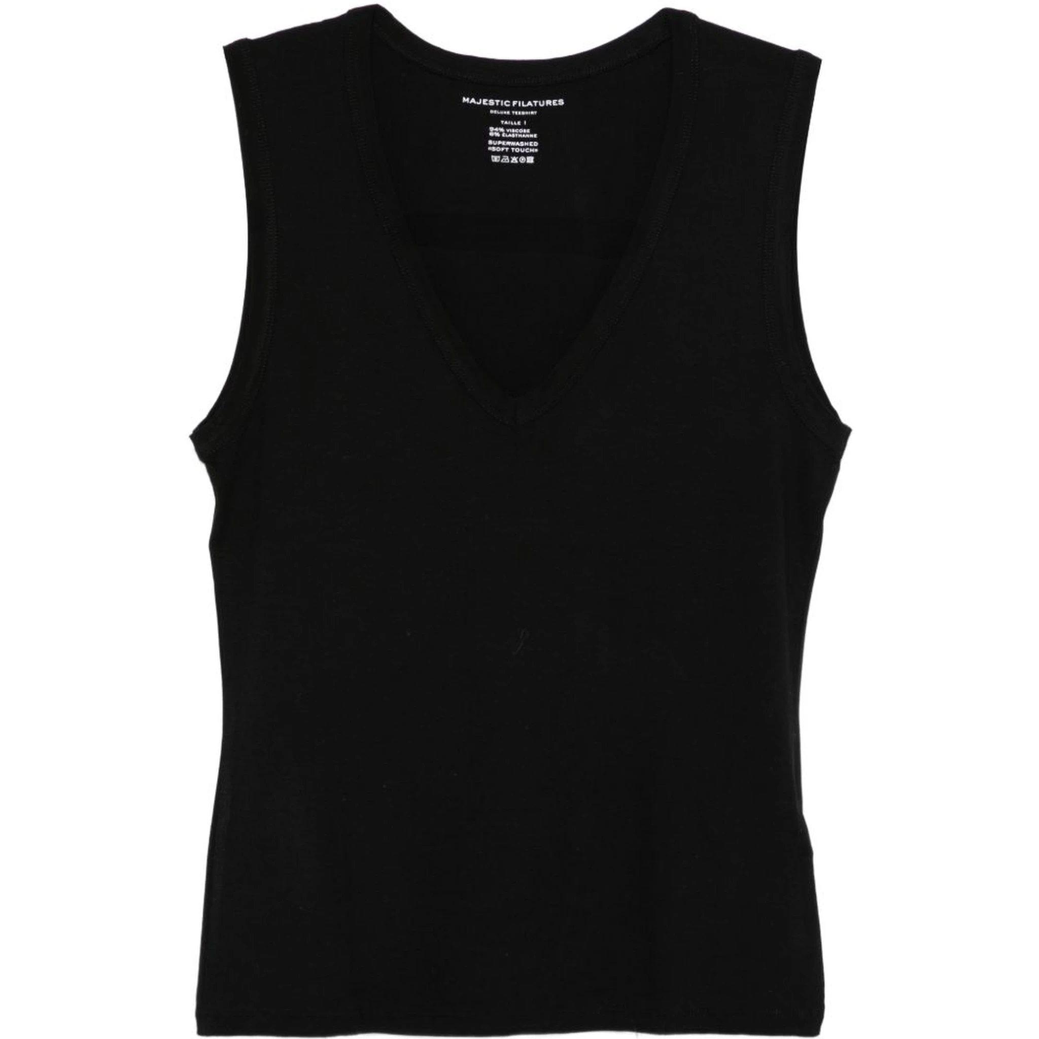 Majestic Filatures T-shirts and Polos Black