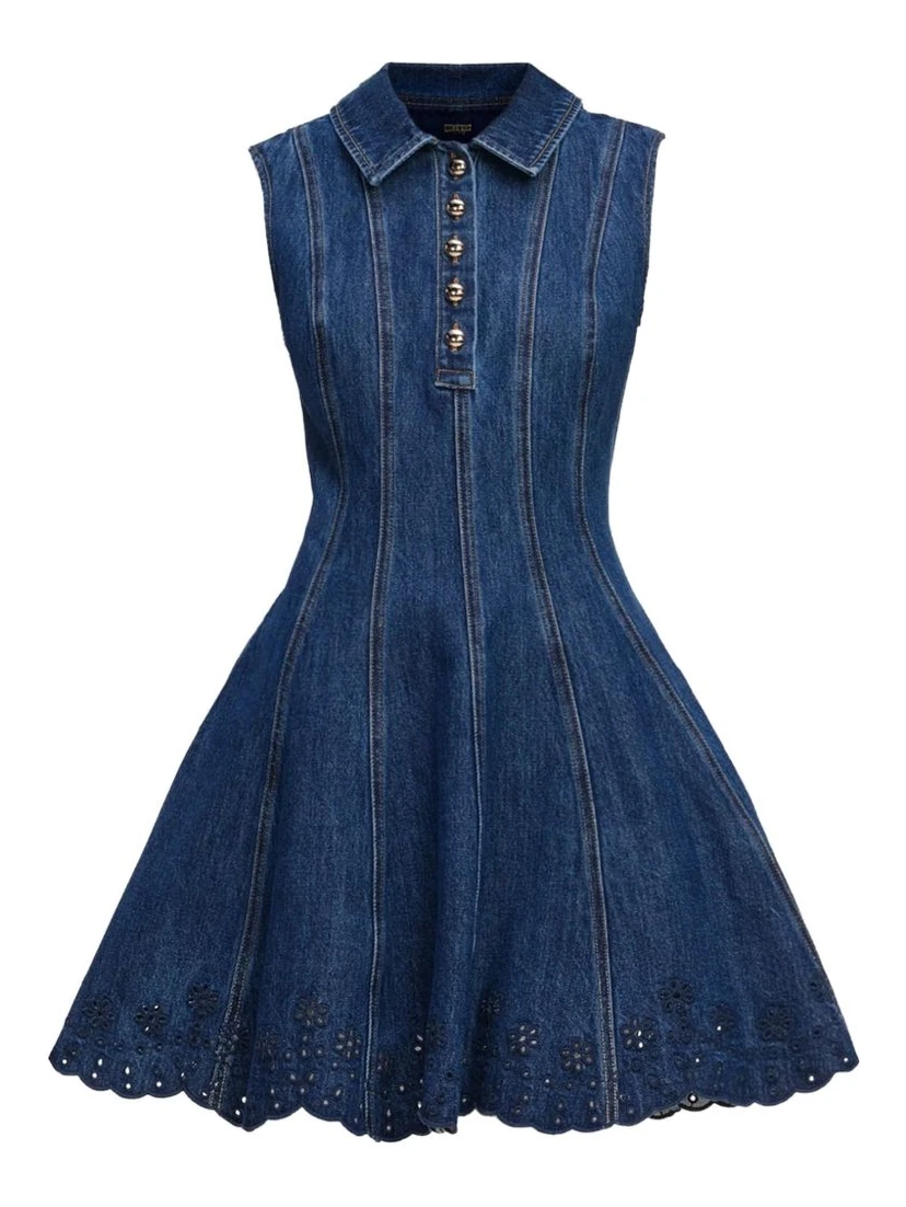 صورة ذاتية، فساتين زرقاء