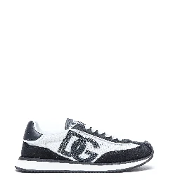 حذاء رياضي أسود من دولتشي آند غابانا