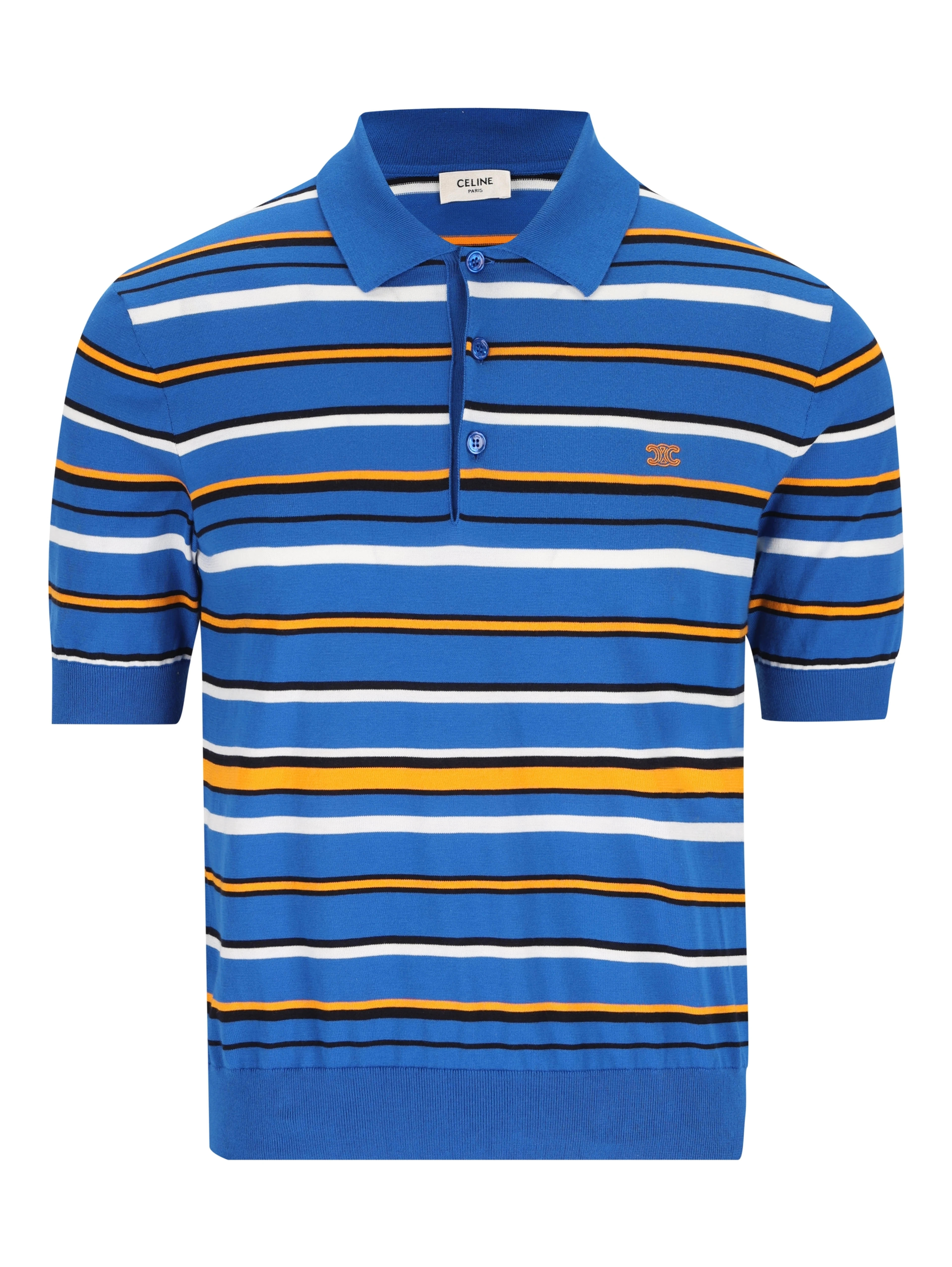 Céline T-shirts and Polos Blue