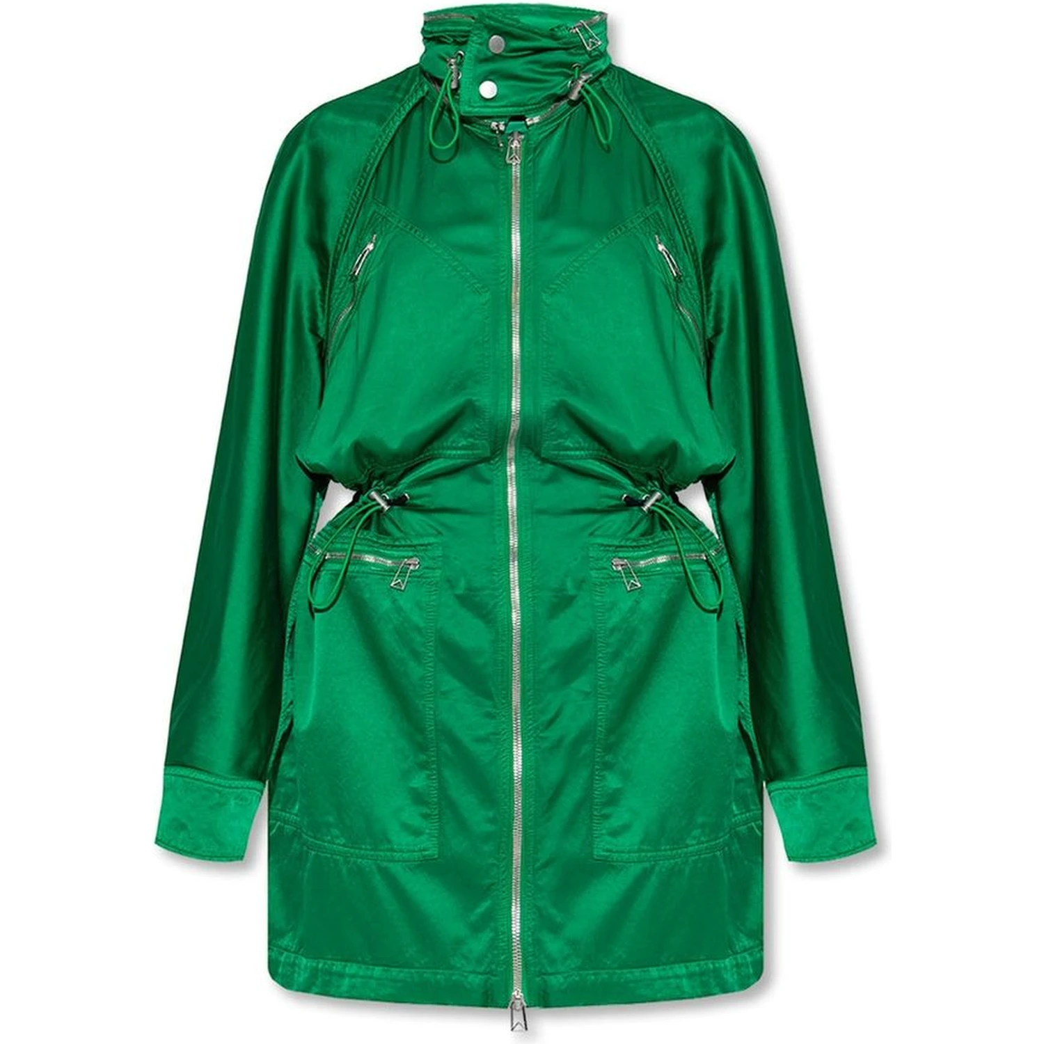Bicolor Cotton Parka