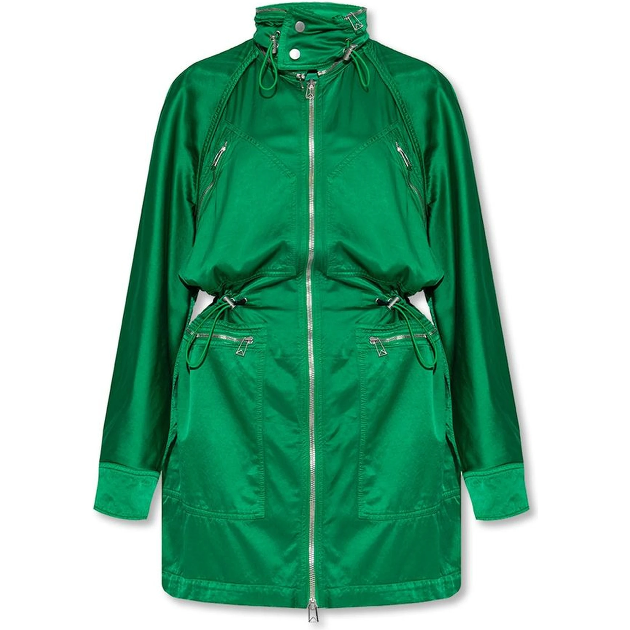 Bicolor Cotton Parka