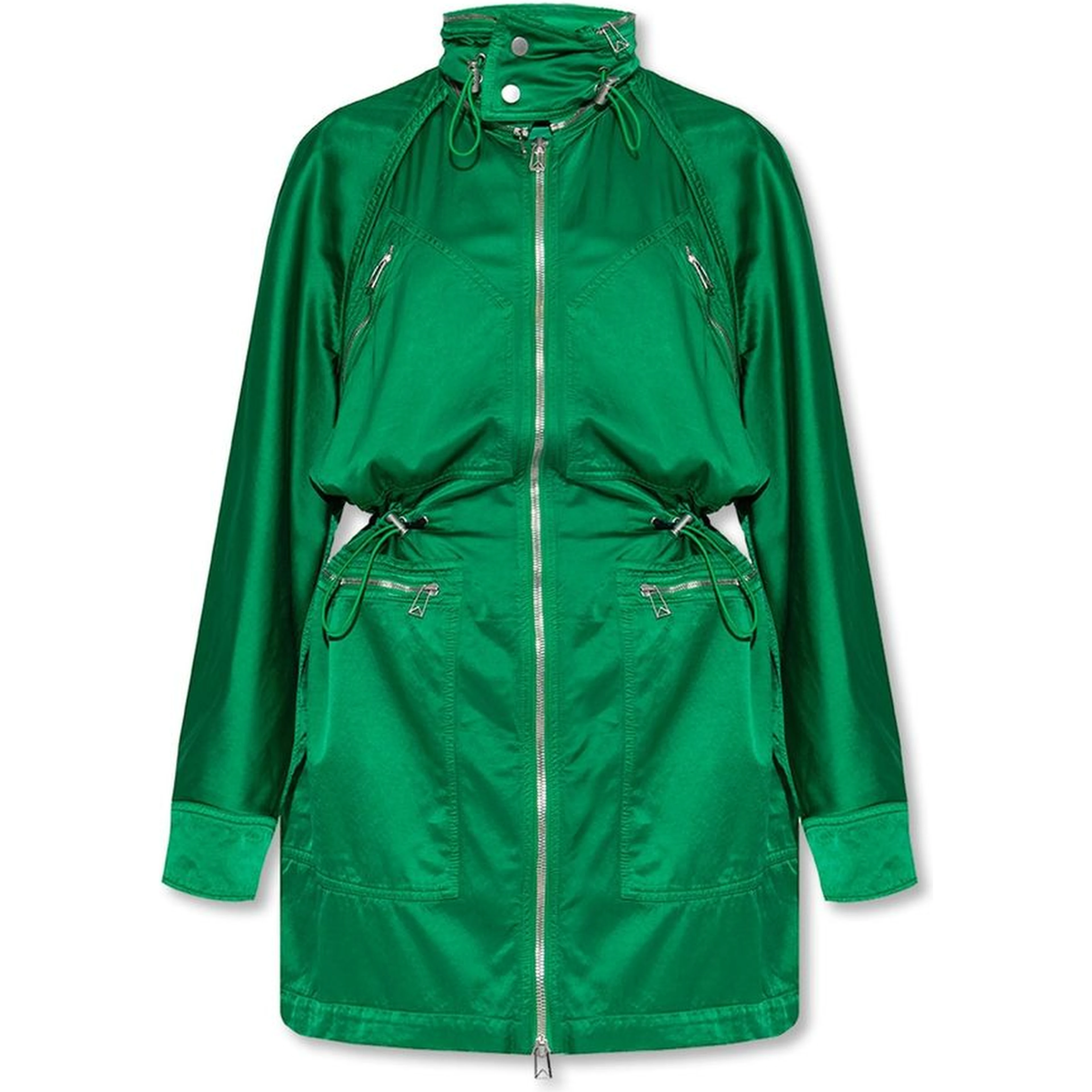 Bicolor Cotton Parka