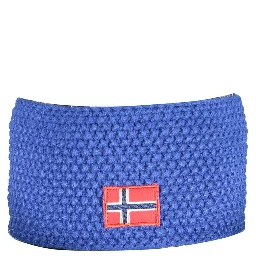 Blue Marabou Headband