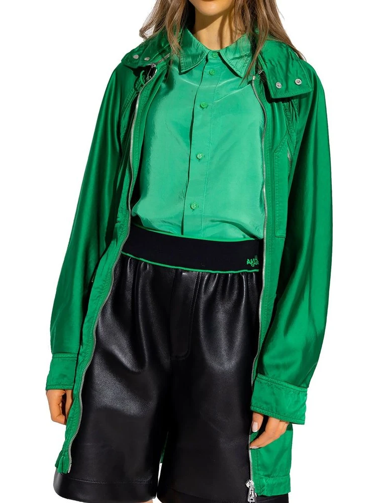 Bicolor Cotton Parka alternative