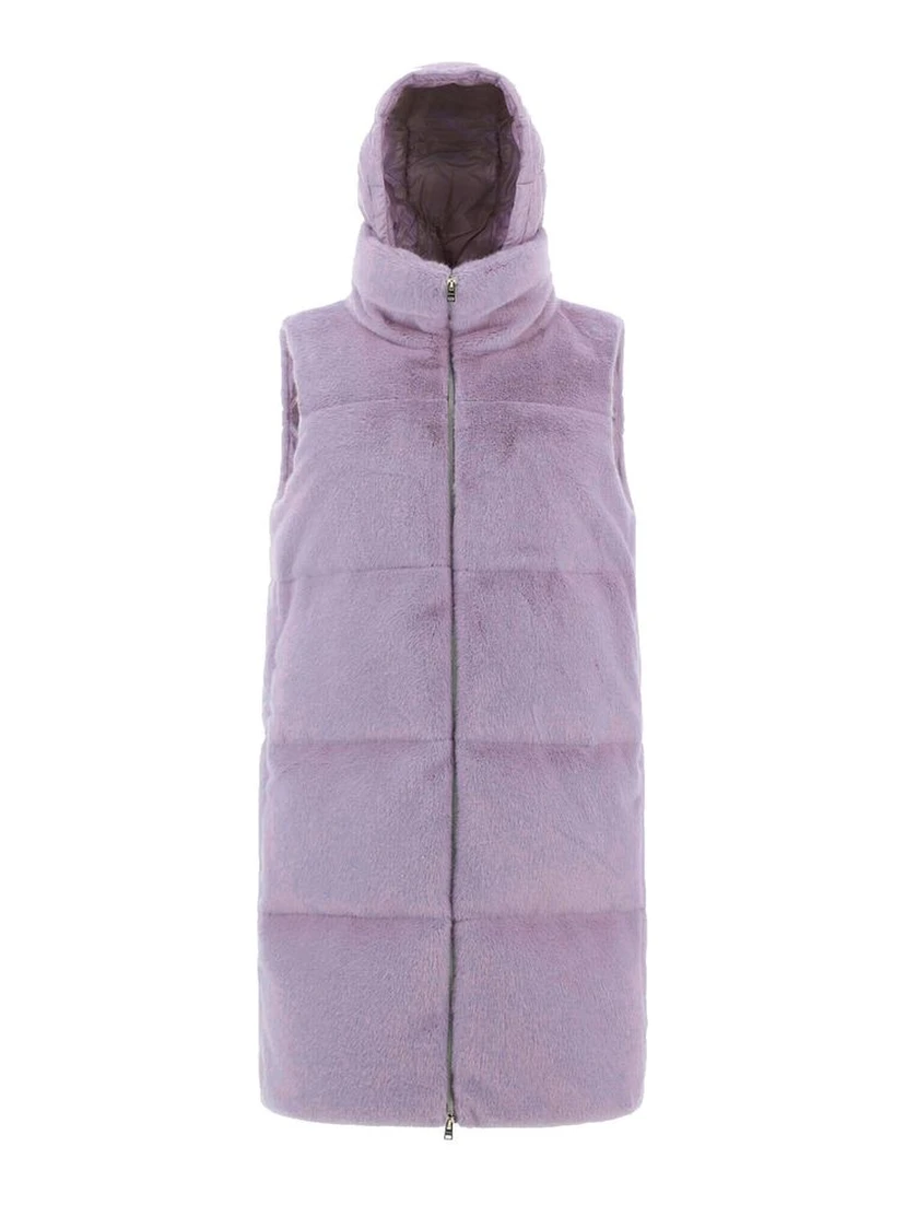 Purple Polyamide Coat