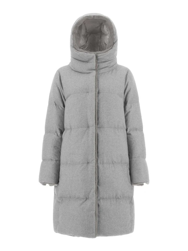 Gray Cashmere Coat